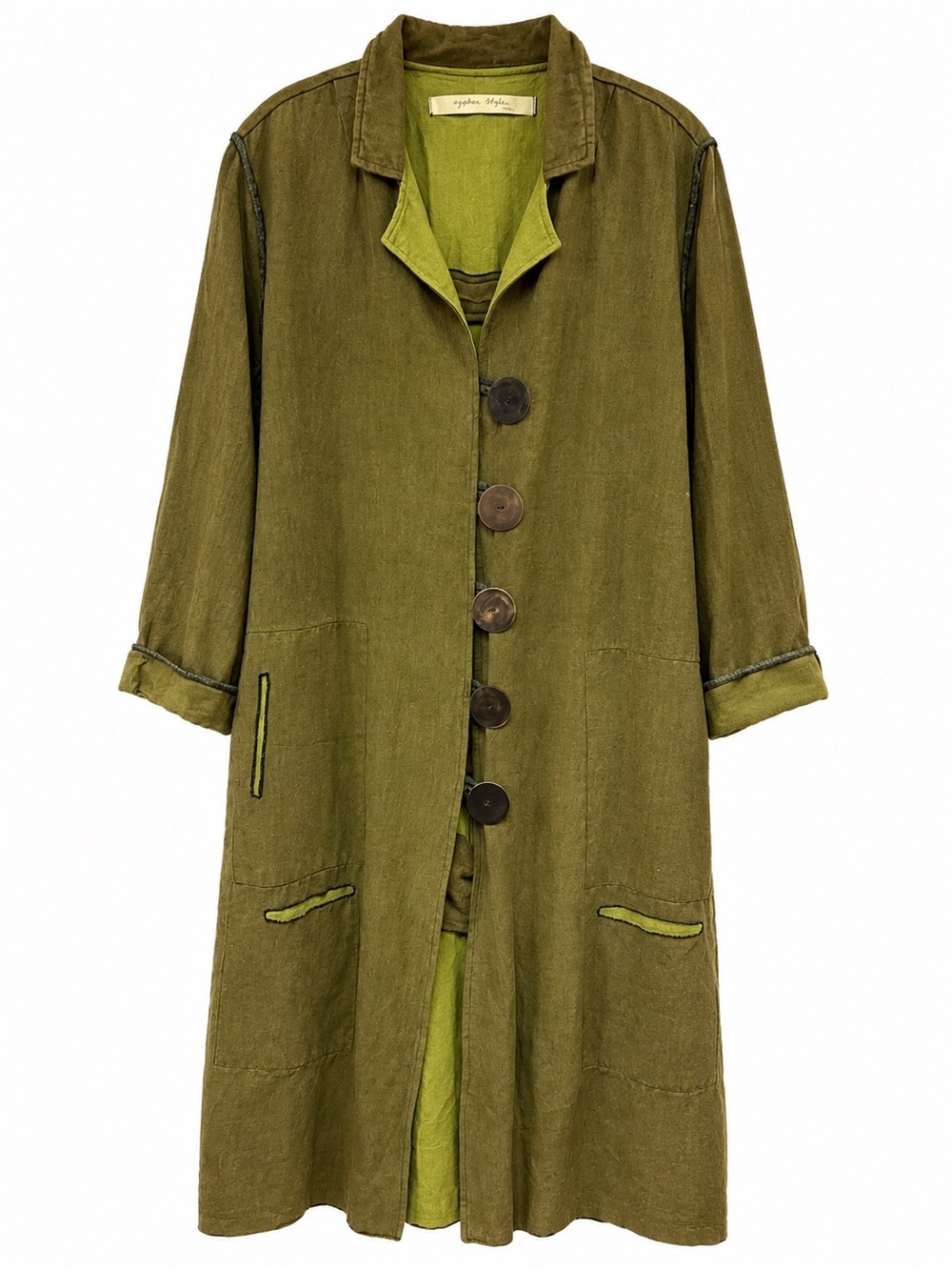 EUC// Cynthia Ashby Remy  duster jacket